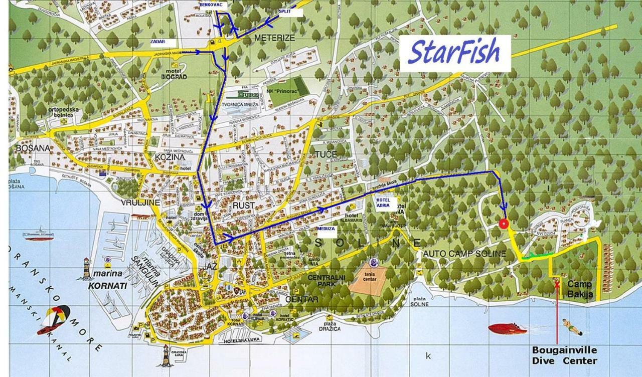 Mobile Home Starfish IV Camp Biograd Biograd Na Moru Εξωτερικό φωτογραφία